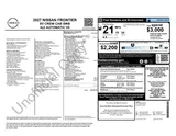 2027 Nissan Frontier photo 31
