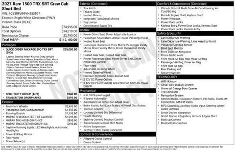2027 Ram 1500