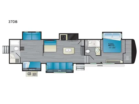 2022 Heartland Bighorn Traveler 37DB