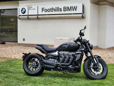 2025 Triumph Rocket 3 Storm GT Granite/Sapphire Black